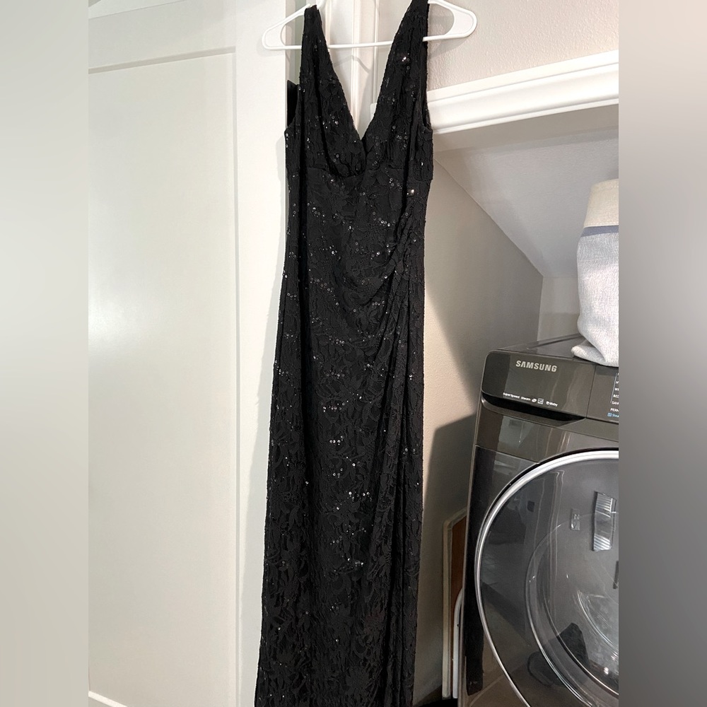 Ralph Lauren Evening Dress - Long Black Sequins